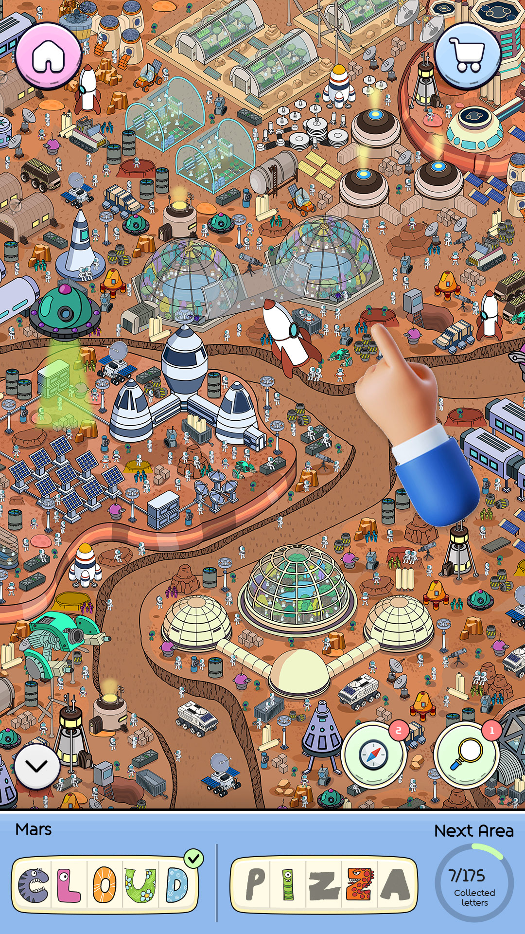 اسکرین شات 3 برنامه Word Search: Find It Out