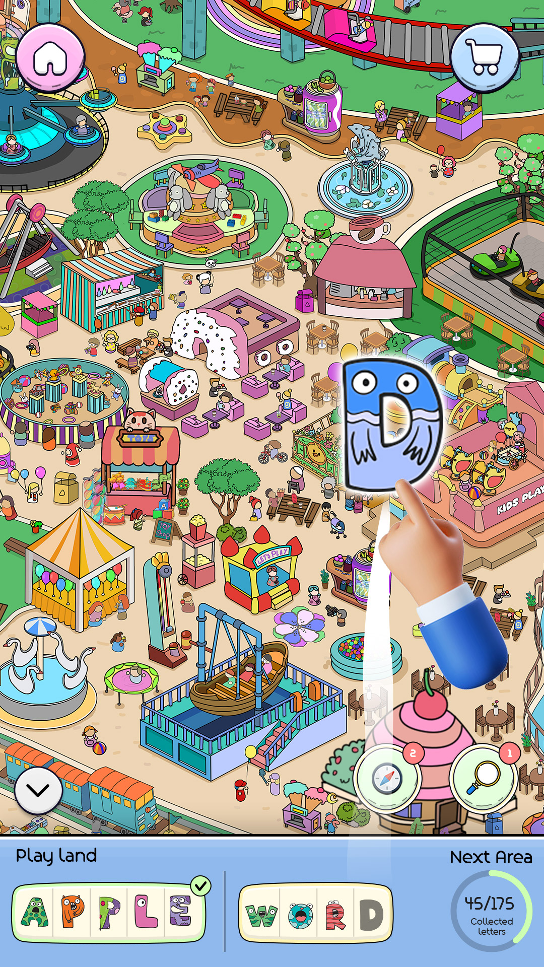 اسکرین شات 1 برنامه Word Search: Find It Out