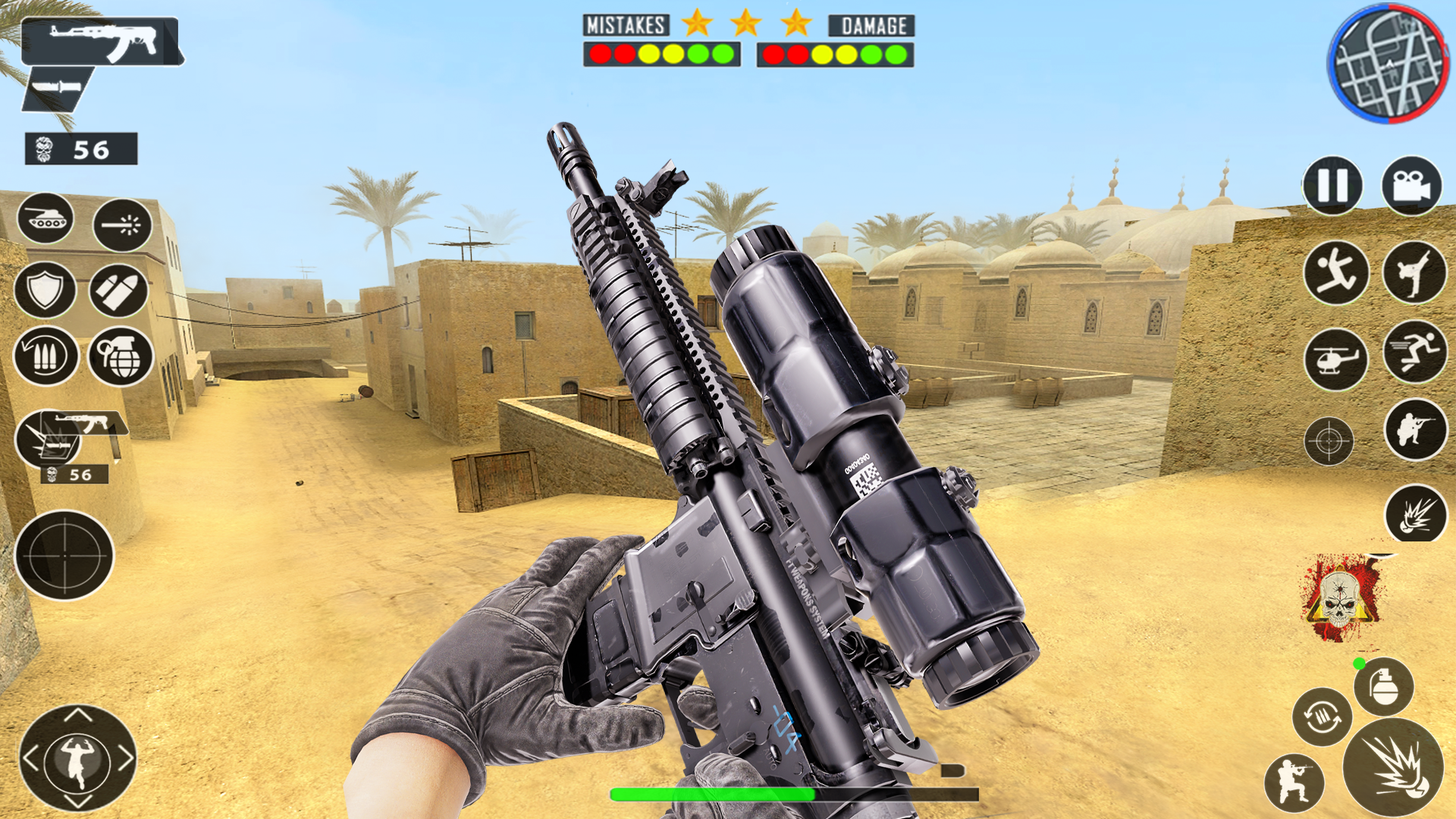 اسکرین شات 1 برنامه Gun Shooting Games: Gun Game