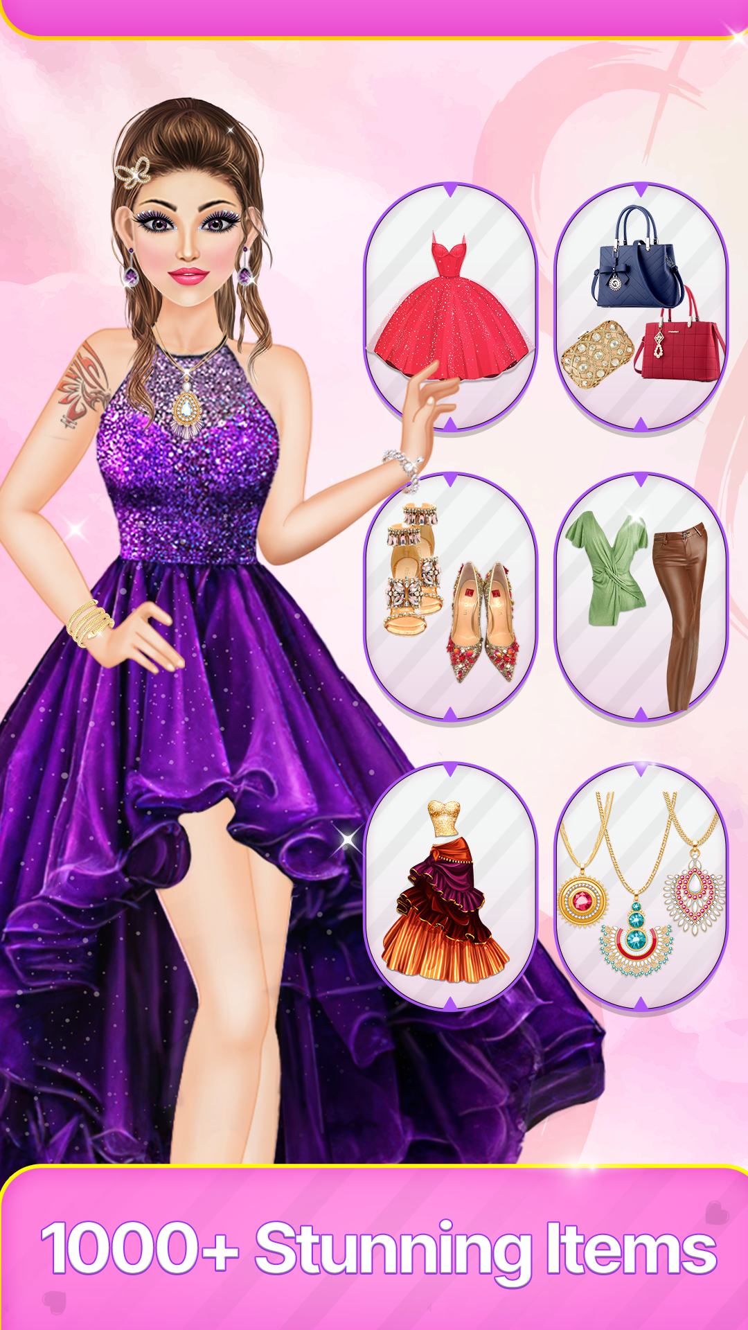 اسکرین شات 4 بازی Dress Up Fashion: Makeup Games