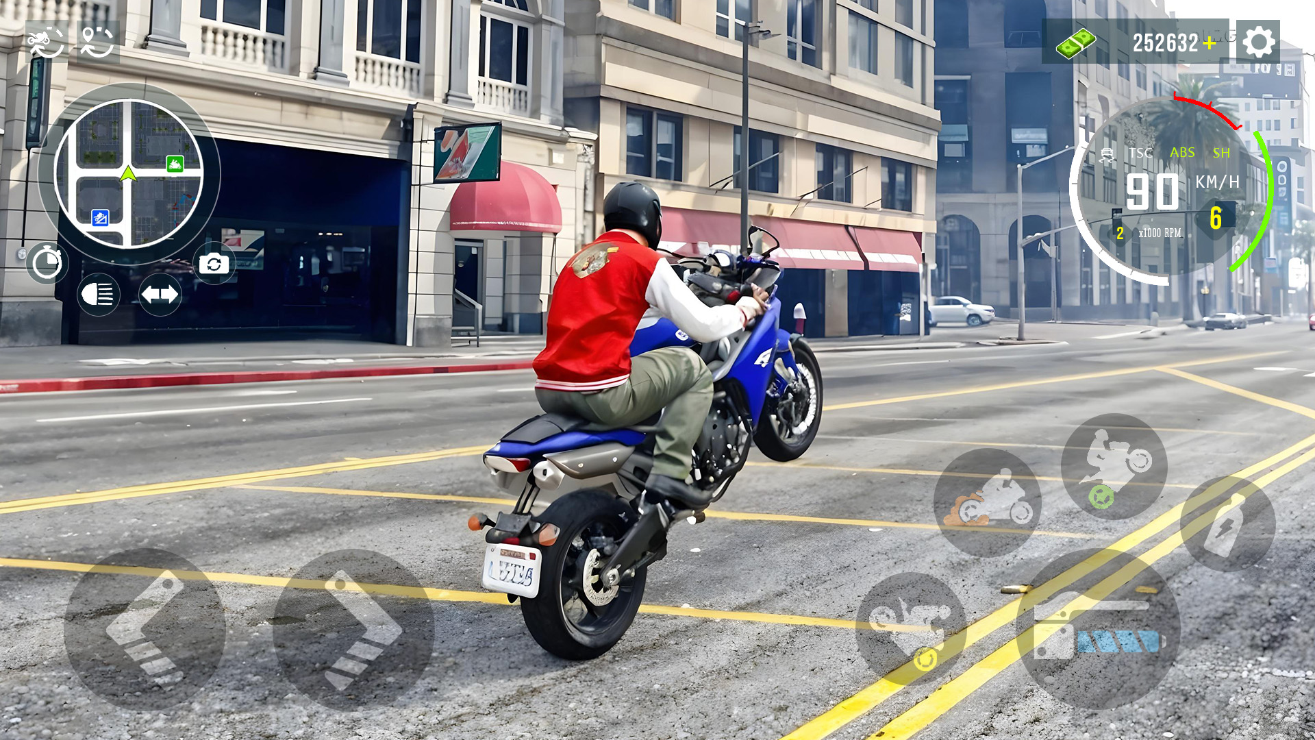 اسکرین شات 3 بازی Traffic Bike City Driving