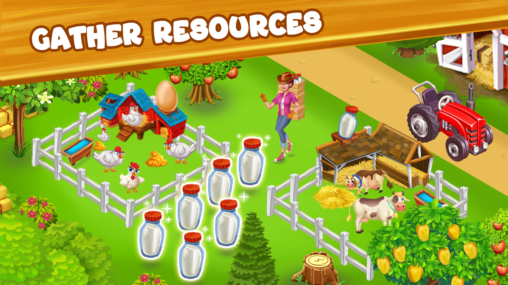 اسکرین شات 3 بازی Farm Day Farming Offline Games