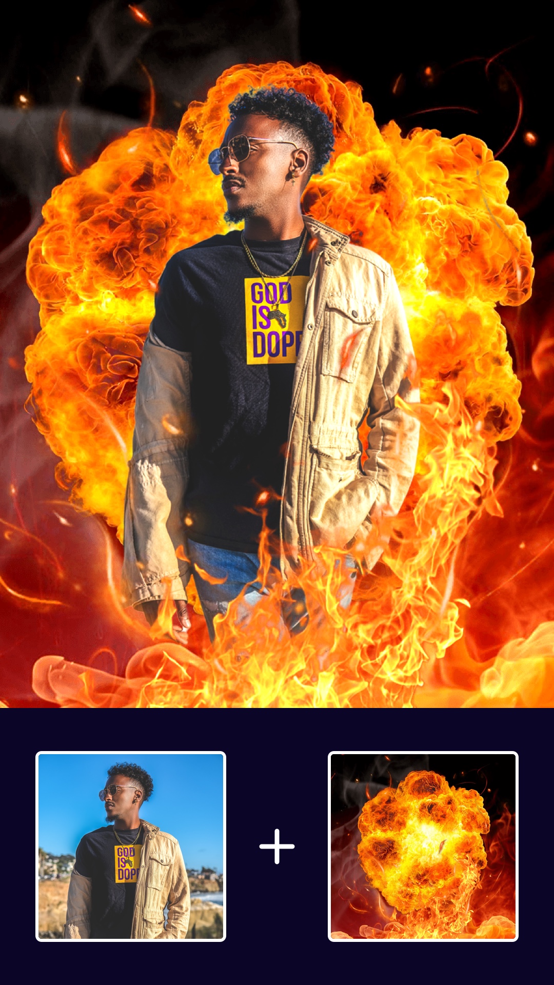 اسکرین شات 1 برنامه Pic Editor - AI Photo Editor