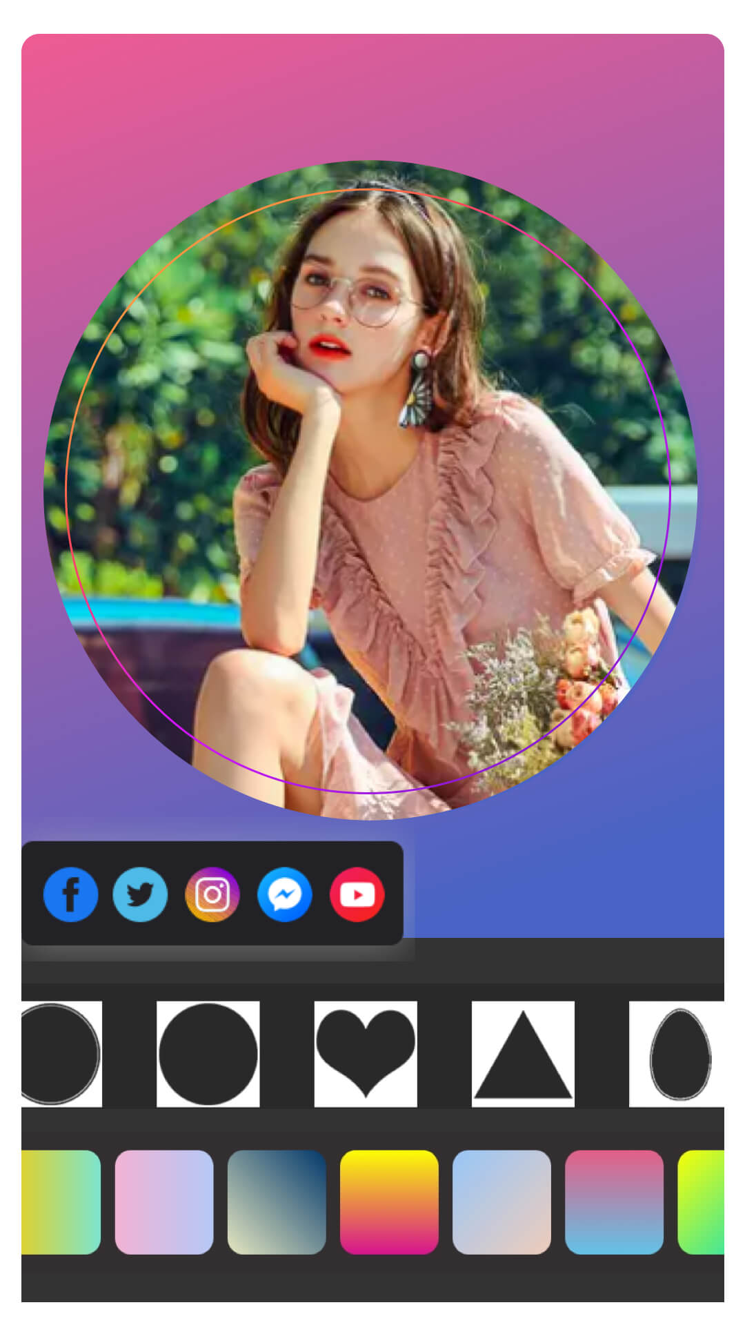 اسکرین شات 8 برنامه Photo Editor Pro - Square Pic