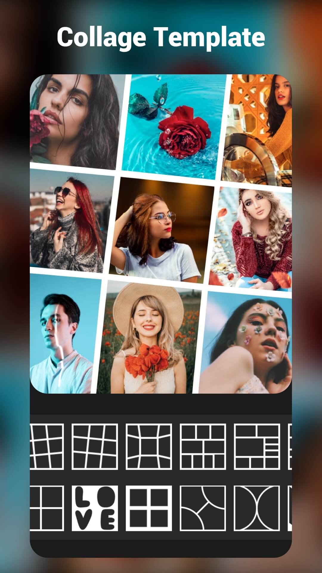 اسکرین شات 1 برنامه Photo Editor Pro - Square Pic