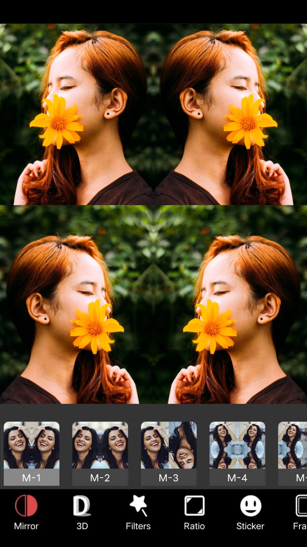 اسکرین شات 4 برنامه MirrorPic Mirror Photo Editor