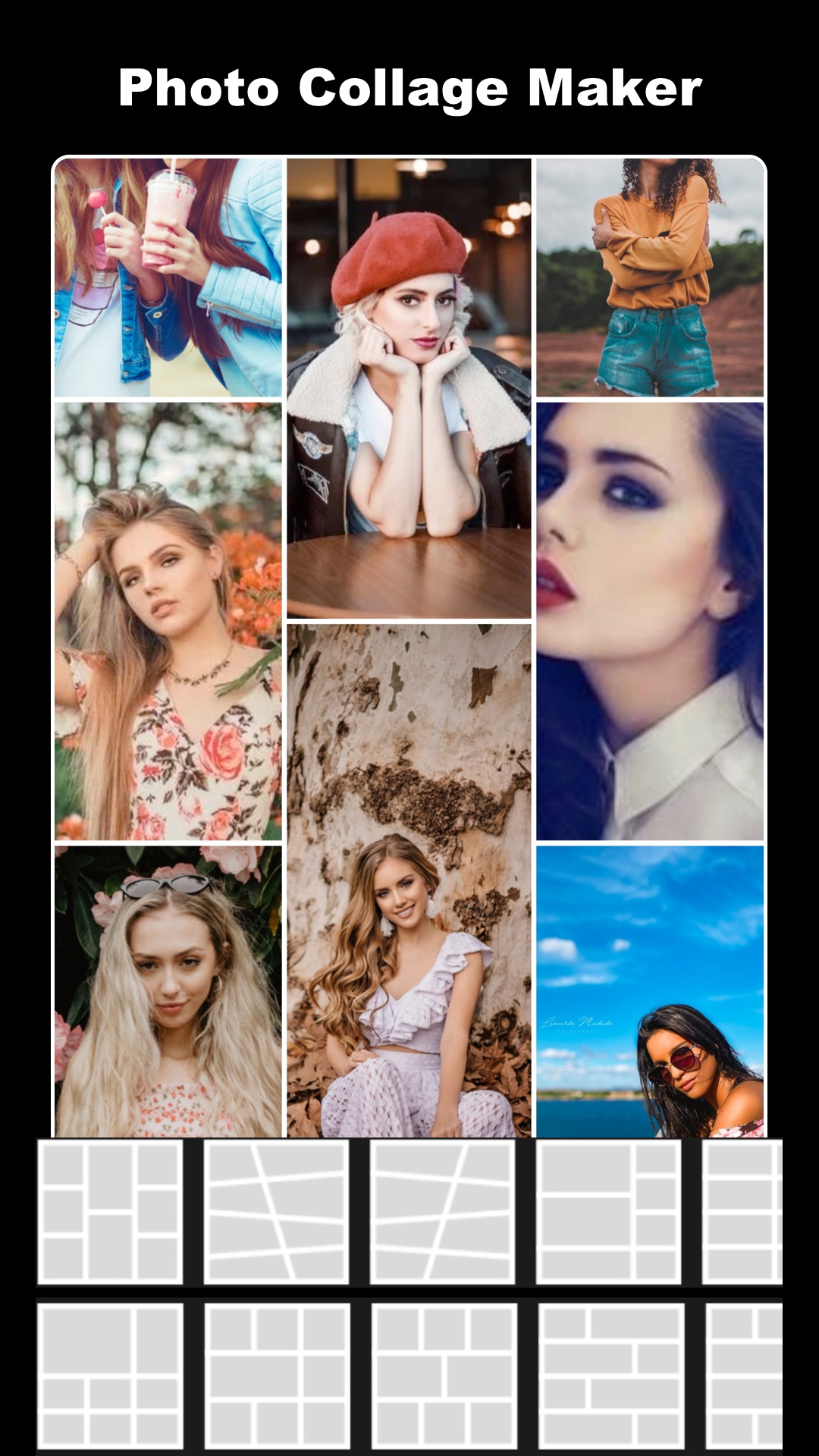 اسکرین شات 1 برنامه Live Collage  - turbo collage