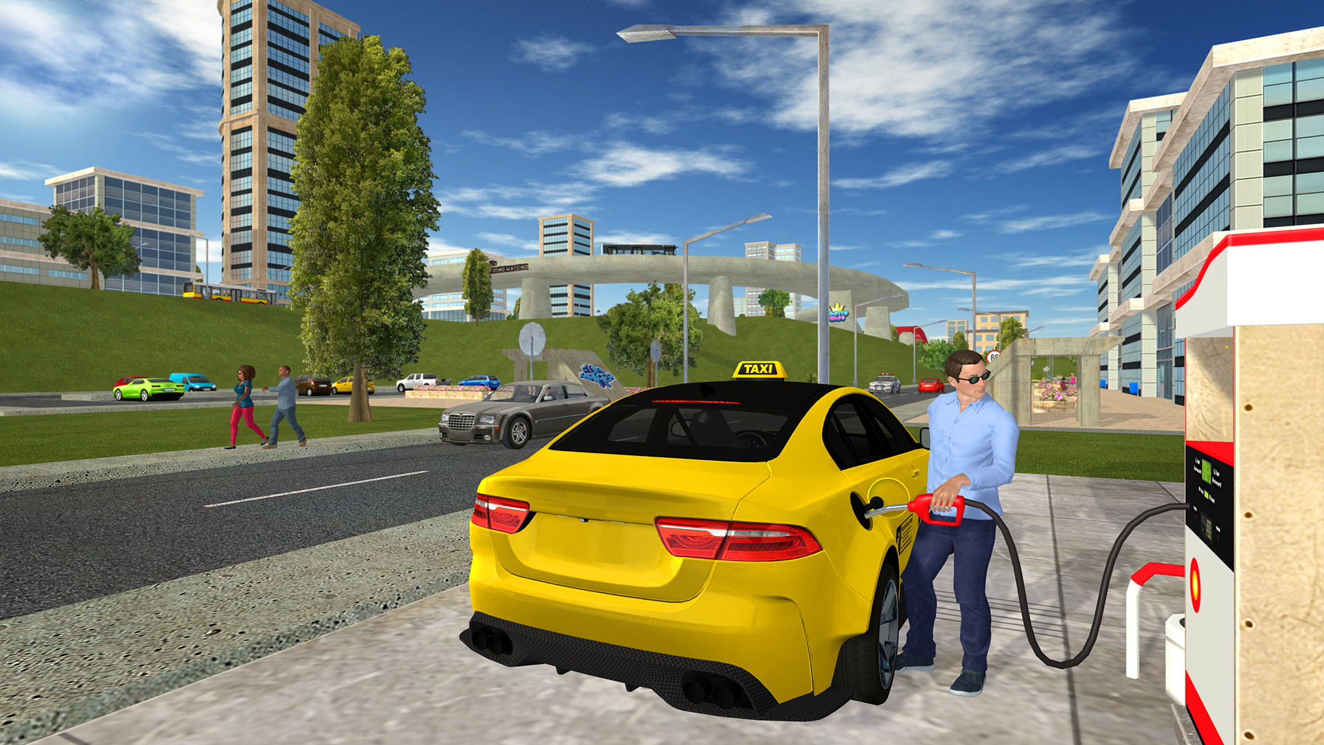 اسکرین شات 3 بازی Taxi Game 2