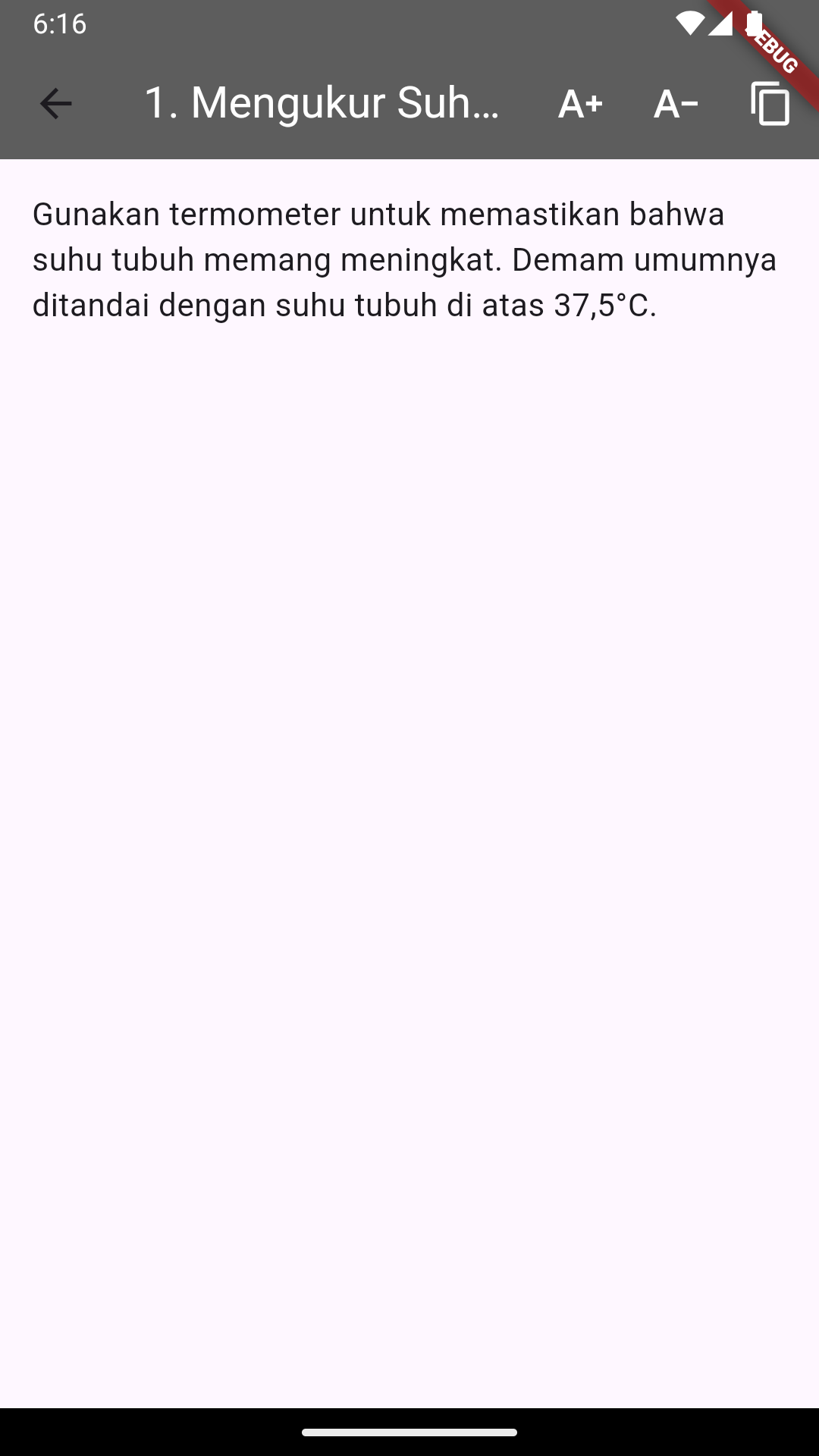 اسکرین شات 3 بازی Camede - Cara Mengobati Demam