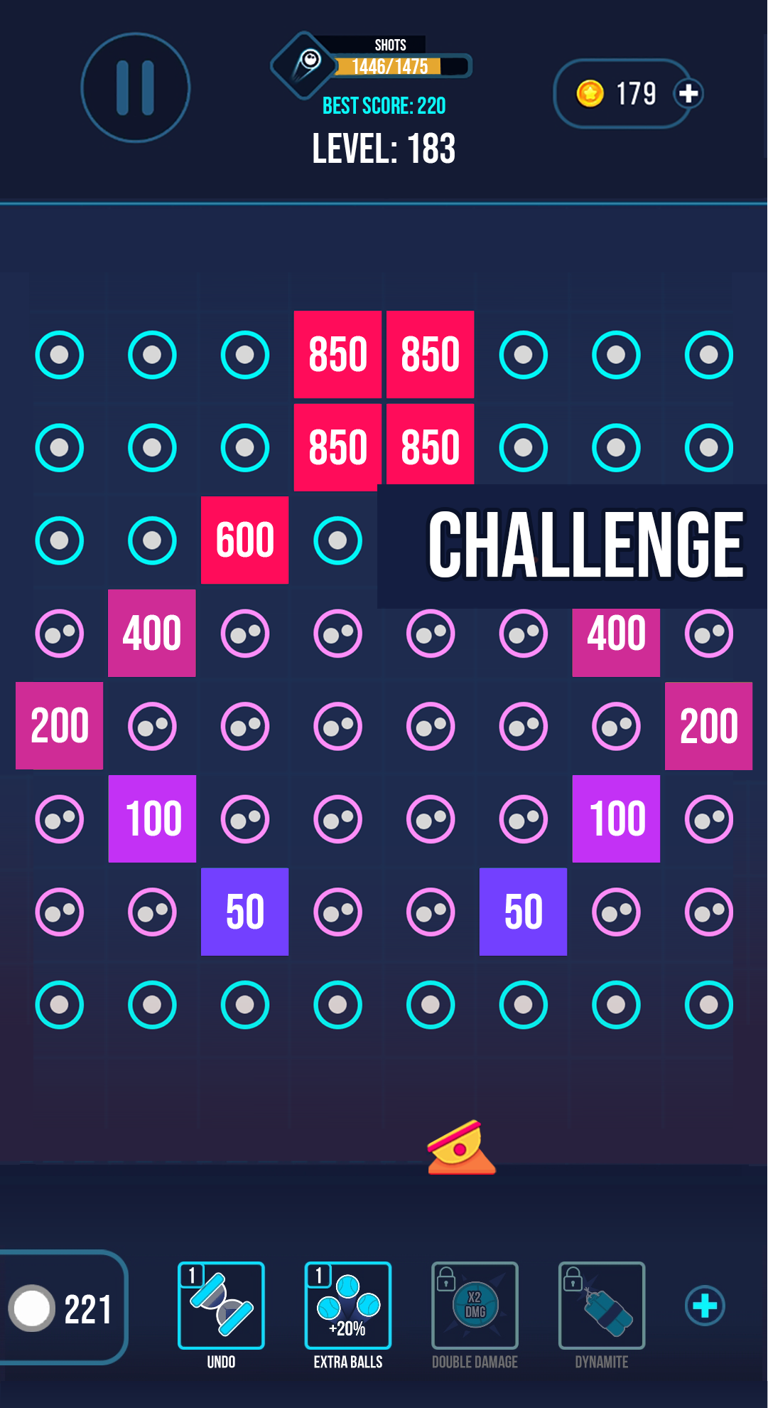 اسکرین شات 6 بازی Bricks n Balls - Hit The Brick