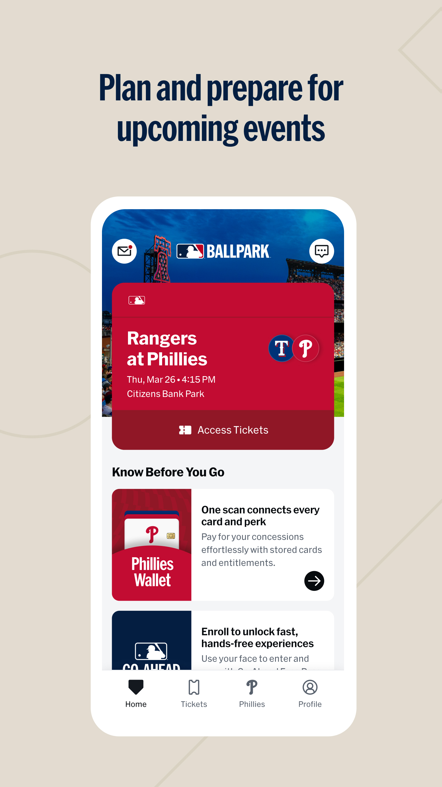 اسکرین شات 2 برنامه MLB Ballpark