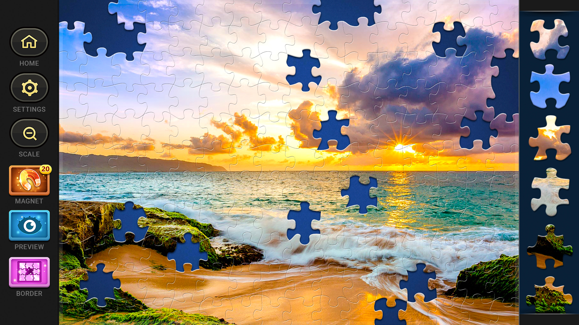 اسکرین شات 6 بازی Magic Jigsaw Puzzles－Games HD