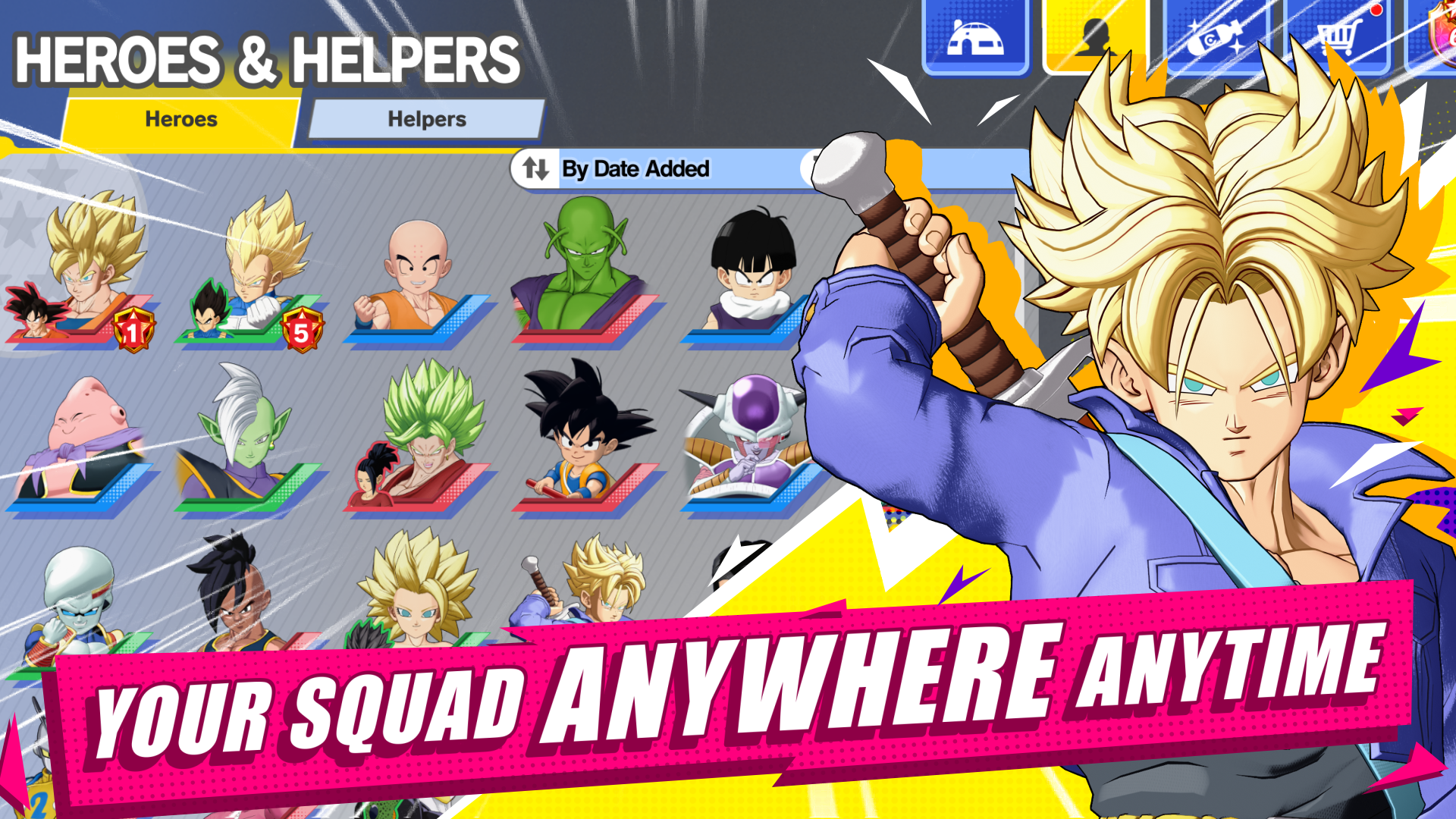 اسکرین شات 4 بازی DRAGON BALL GEKISHIN SQUADRA