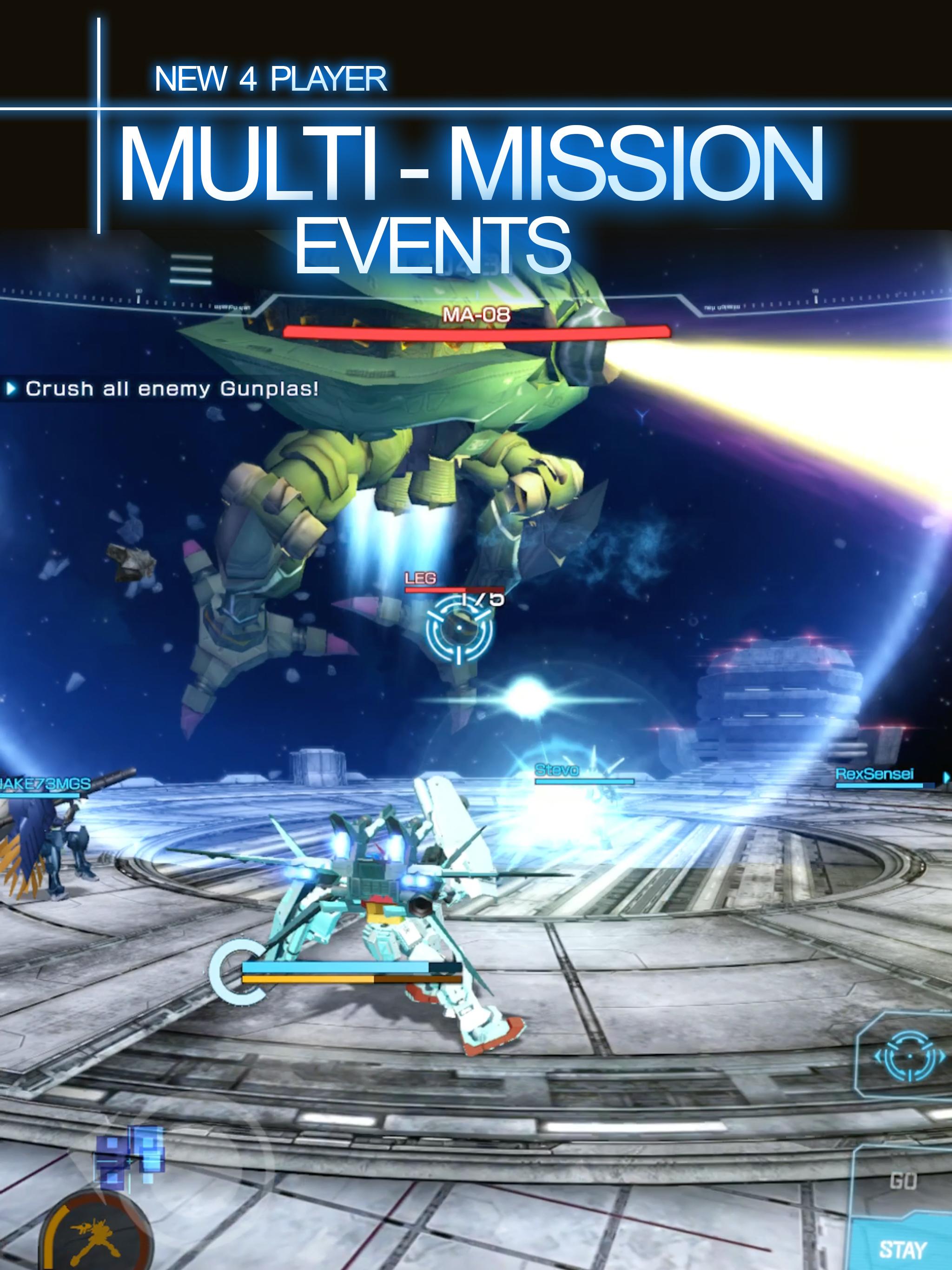 اسکرین شات 8 بازی GUNDAM BREAKER MOBILE