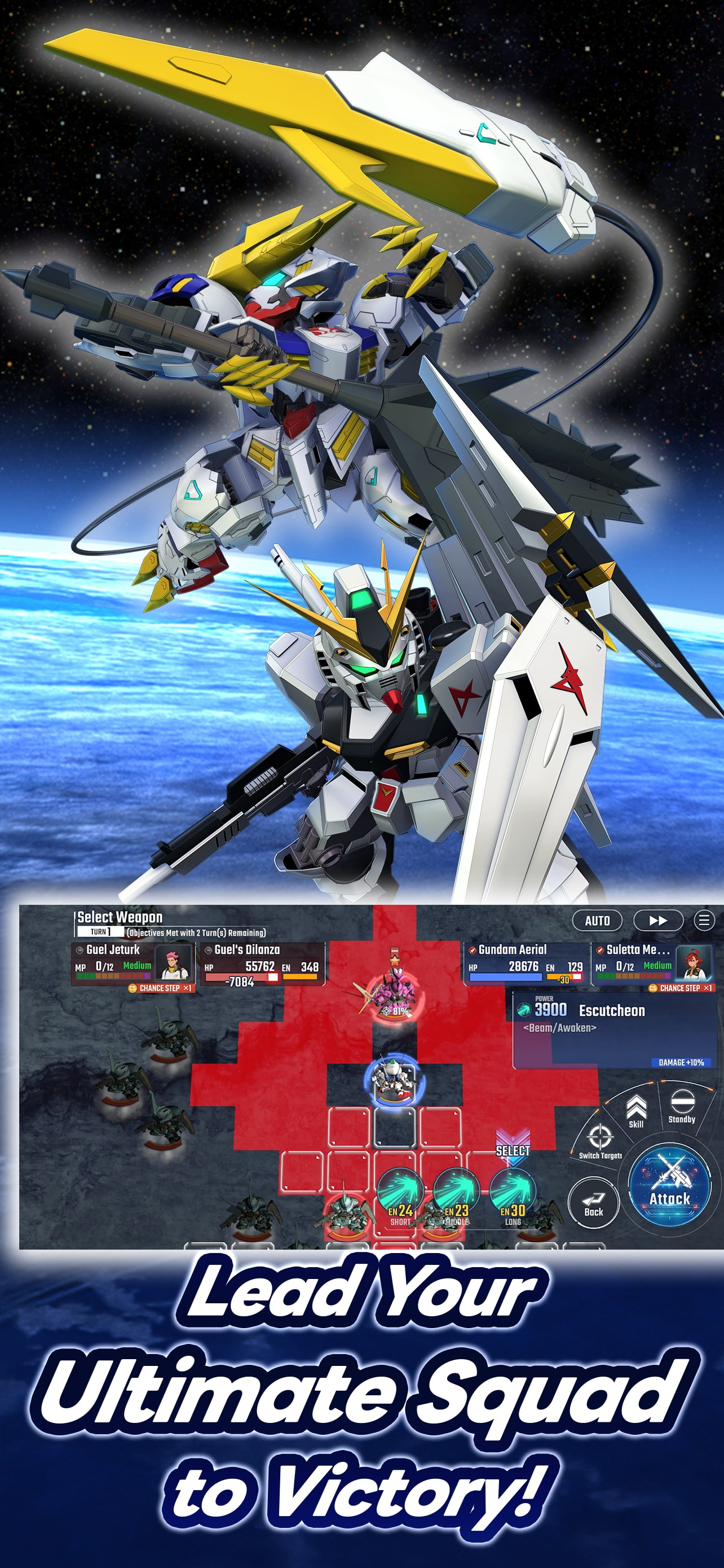 اسکرین شات 8 بازی SD Gundam G Generation ETERNAL