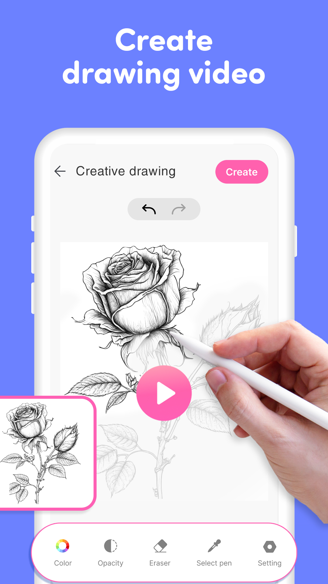 اسکرین شات 1 برنامه Sketch Animation: Drawing Anim
