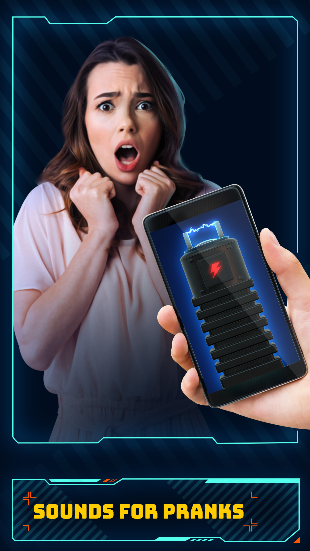 اسکرین شات 2 بازی Prank Games Shock Gun Sounds