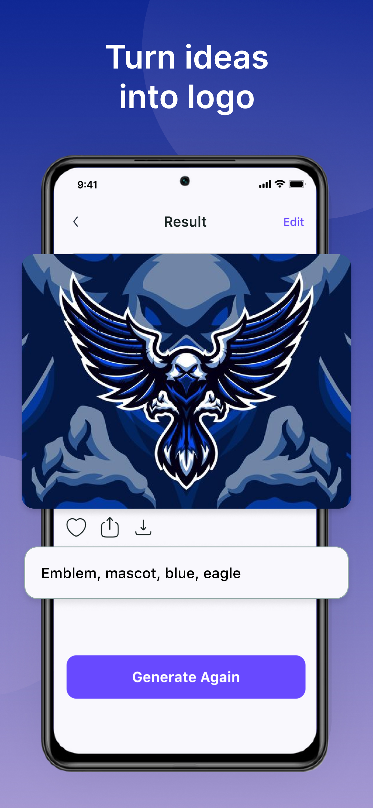اسکرین شات 3 برنامه Logo Generator Ai Logo Maker