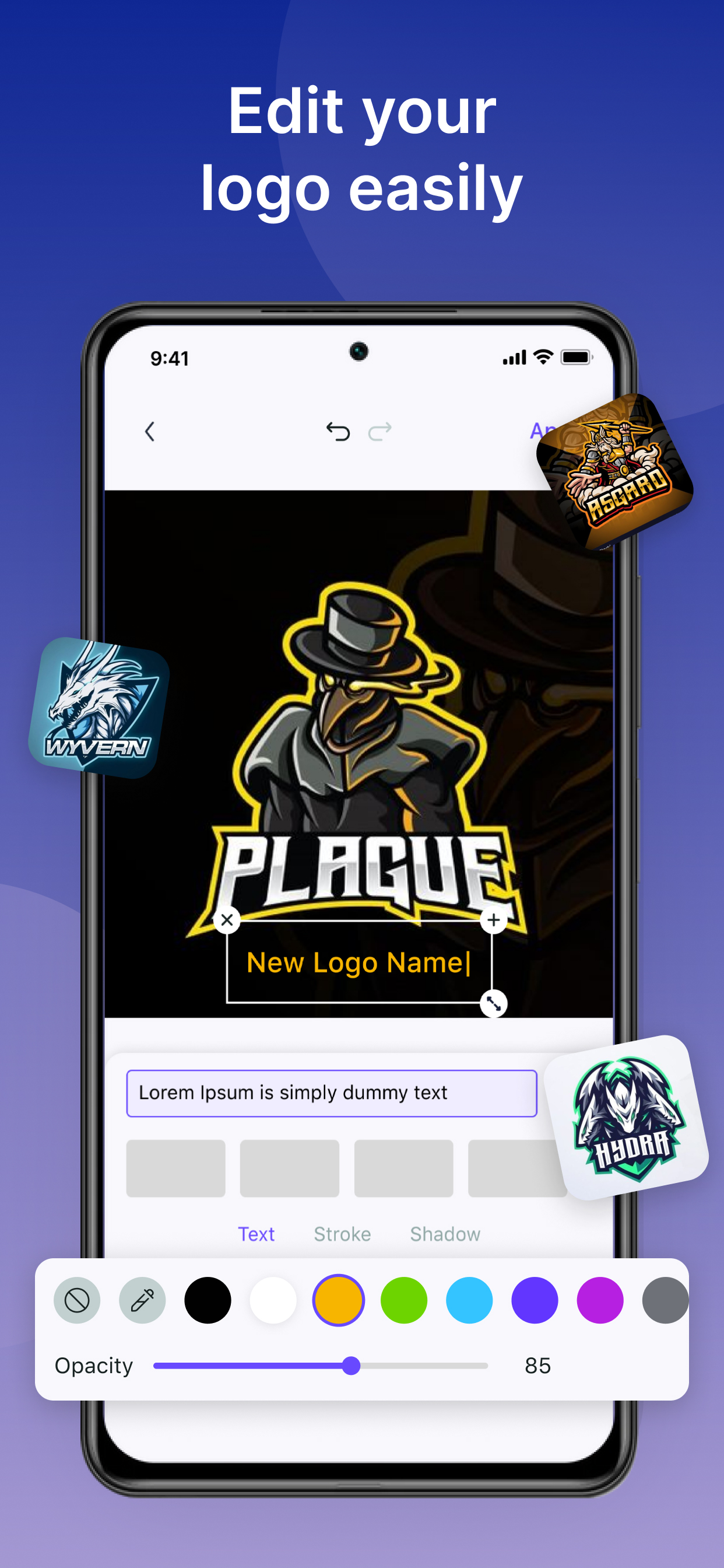 اسکرین شات 4 برنامه Logo Generator Ai Logo Maker