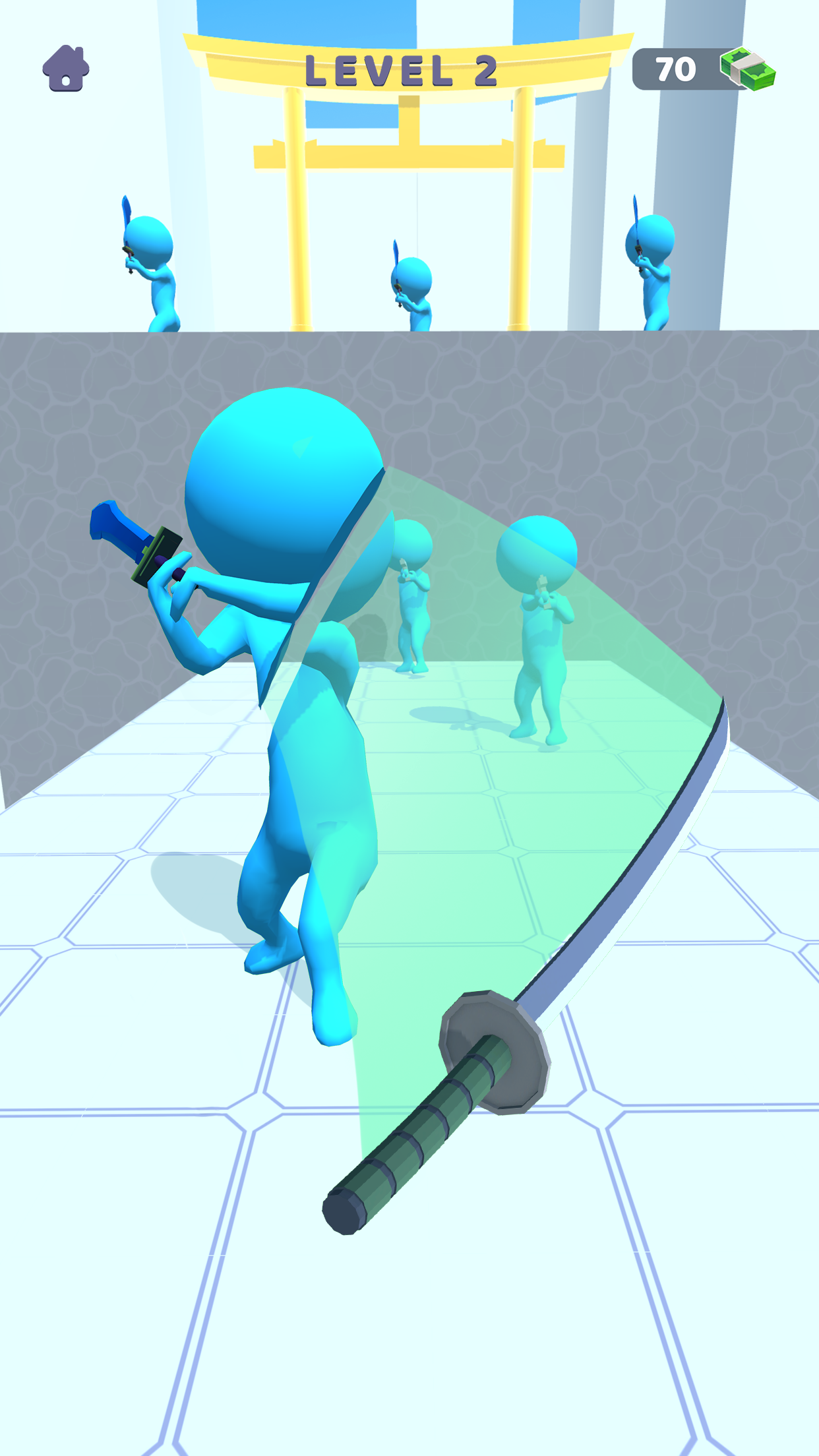 اسکرین شات 4 بازی Sword Play! Ninja Slice Runner
