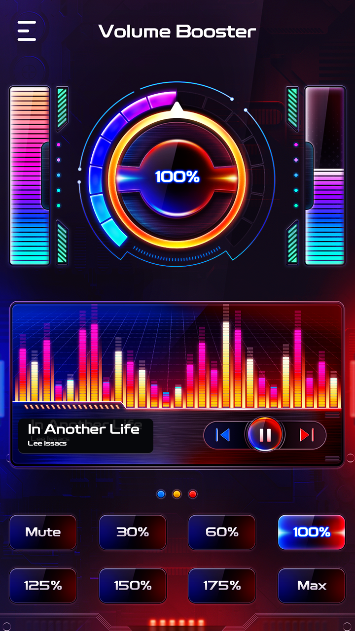اسکرین شات 3 برنامه Bass Booster - Volume Booster