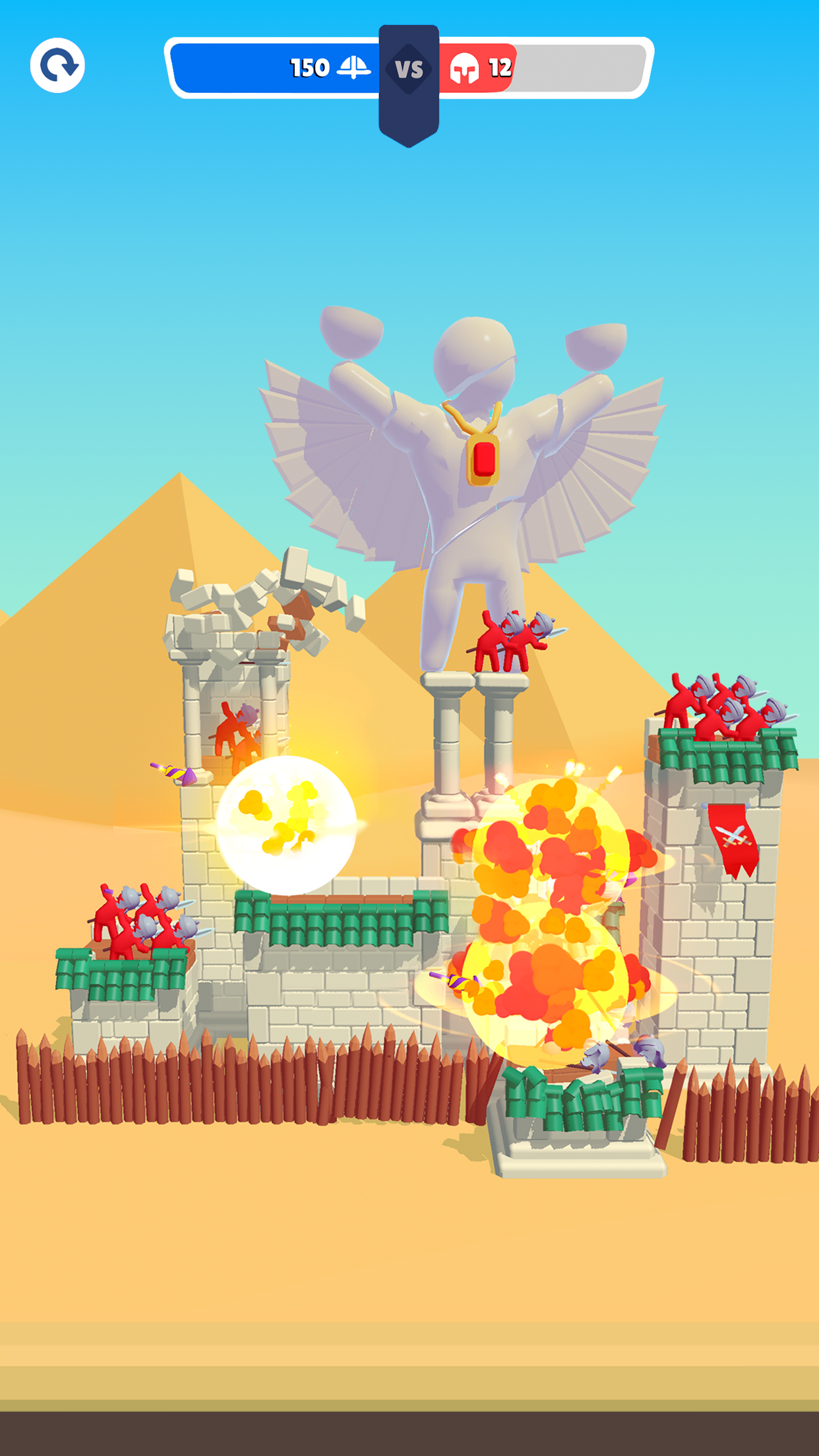 اسکرین شات 5 بازی Archery Bastions: Castle War