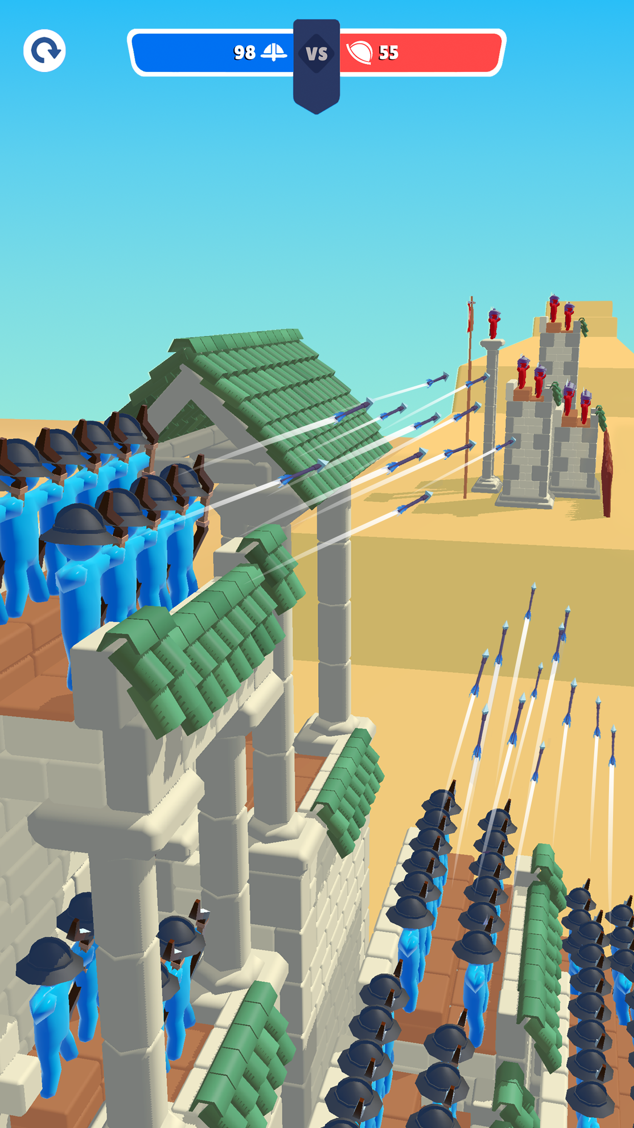 اسکرین شات 1 بازی Archery Bastions: Castle War