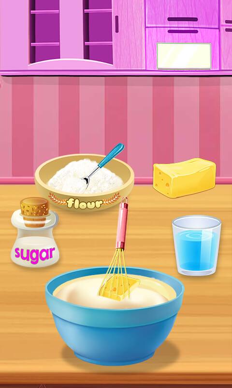 اسکرین شات 2 بازی Make Donut Sweet Cooking Game