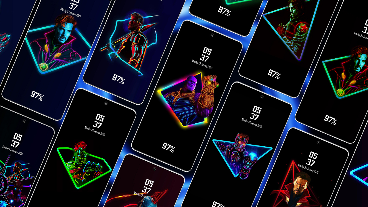 اسکرین شات 2 برنامه Battery Charging Animation