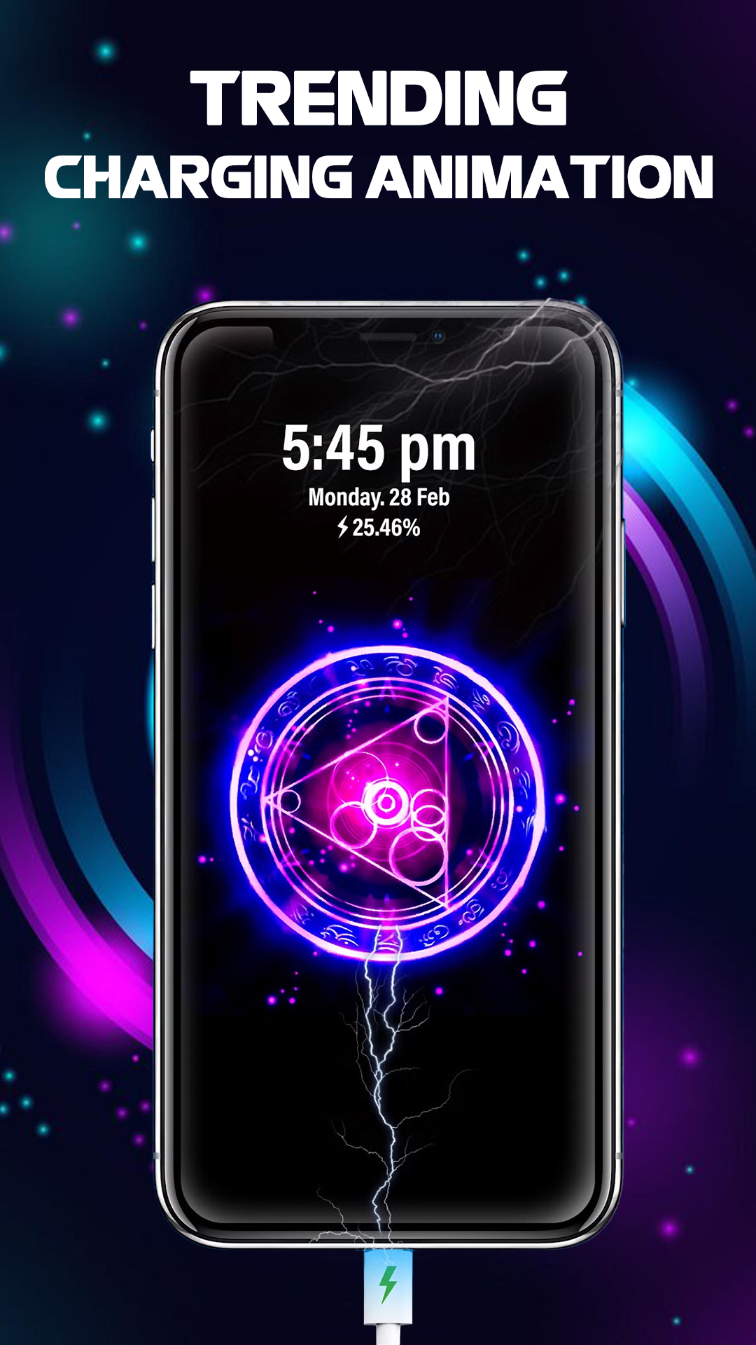 اسکرین شات 3 برنامه Set Battery Charging Animation