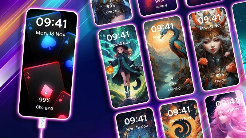 اسکرین شات 1 برنامه تم شارژ گوشی