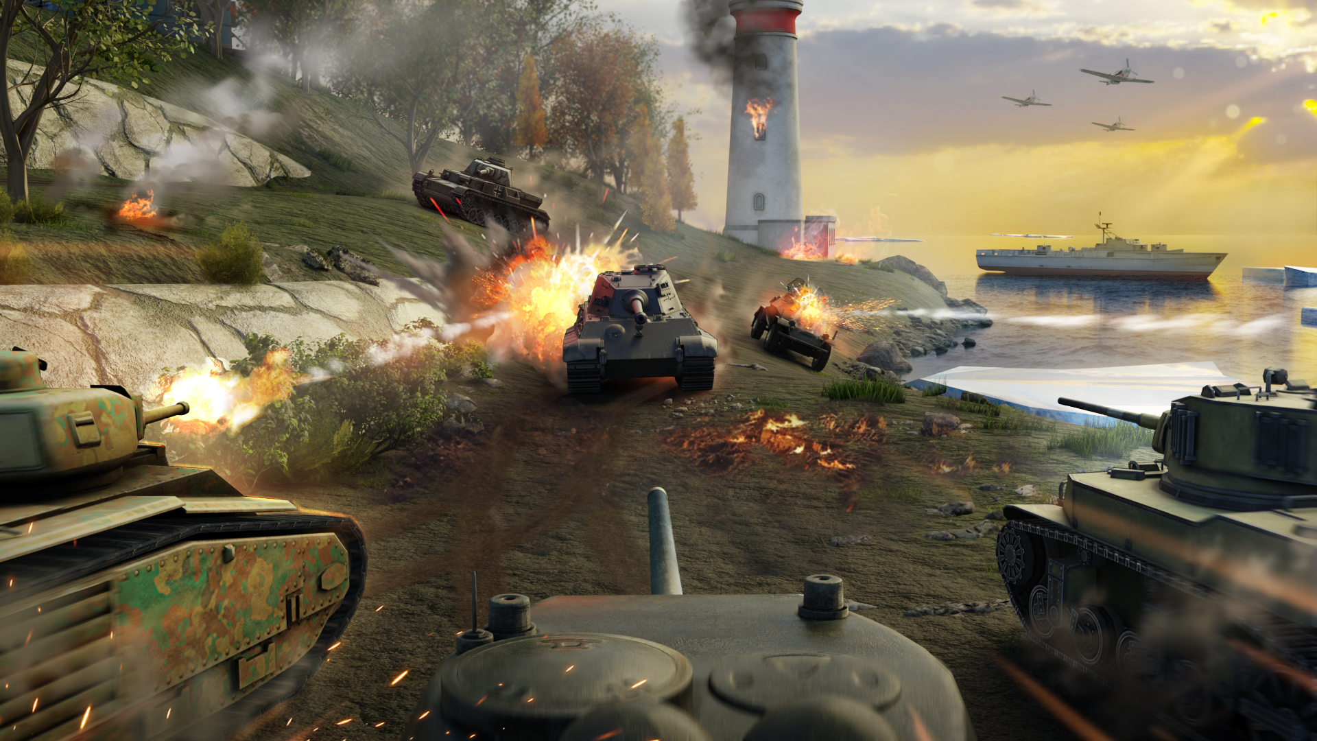 اسکرین شات 6 بازی World of Artillery: Cannon War