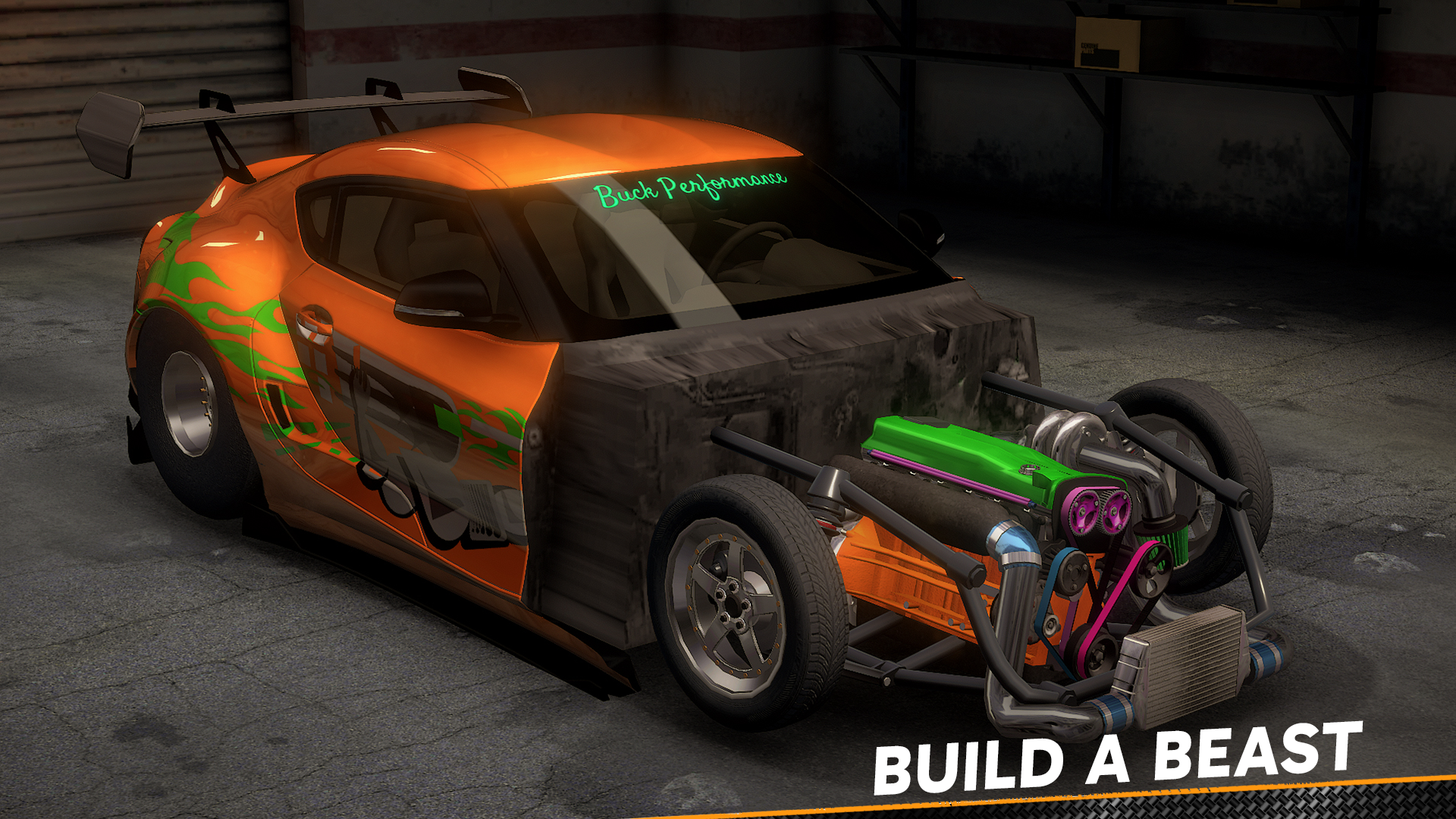اسکرین شات 3 بازی No Limit Drag Racing 2
