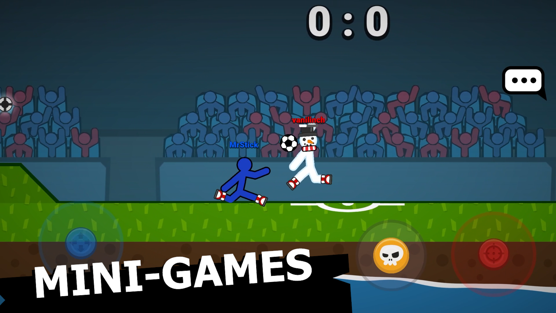 اسکرین شات 3 بازی Stickman Fight: Online Duelist