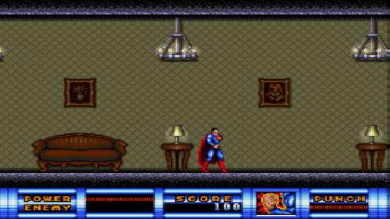 اسکرین شات 1 بازی شبیه ساز: سوپرمن سگا