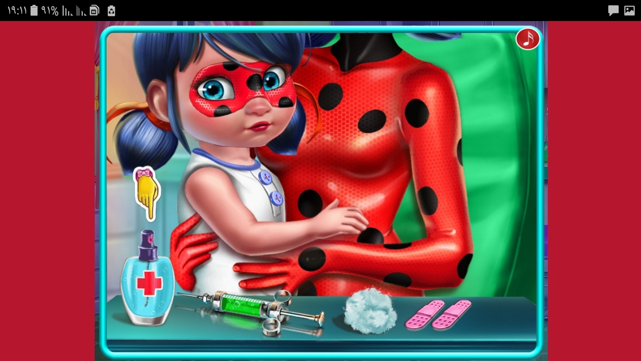 اسکرین شات 11 بازی بازی آمپول زنی نی نی دختر کفشدوزکی