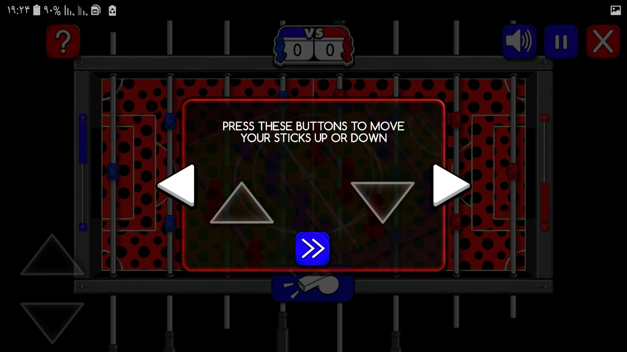 اسکرین شات 1 بازی فوتبال دستی دختر کفش دوزکی