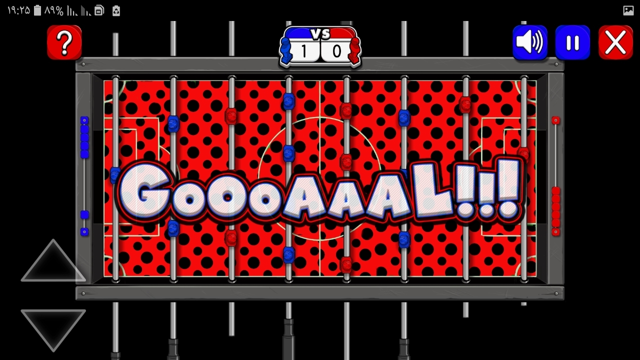 اسکرین شات 2 بازی فوتبال دستی دختر کفش دوزکی