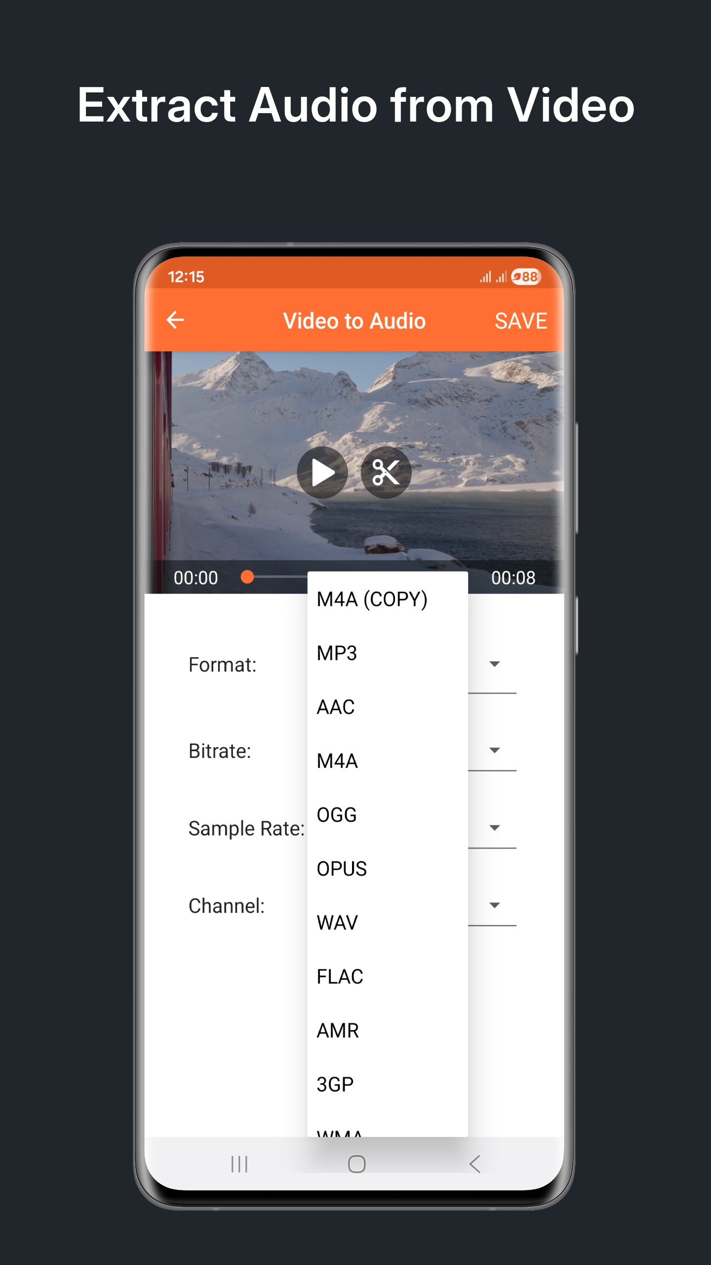 اسکرین شات 2 برنامه MP3 Cutter & Ringtone Maker