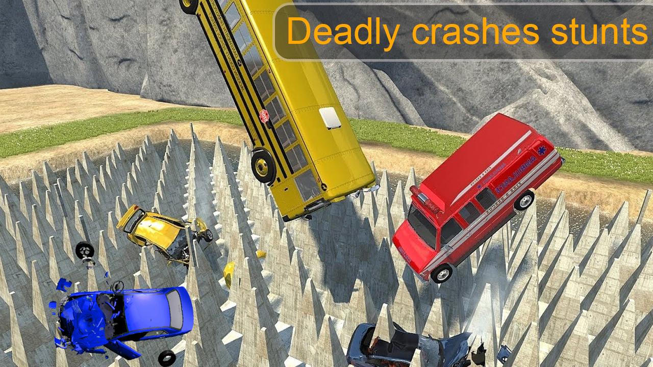 اسکرین شات 2 بازی Beam Drive Crash Death Stair C