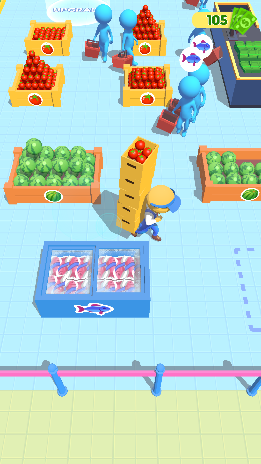 اسکرین شات 1 بازی Supermarket Empire Idle Tycoon