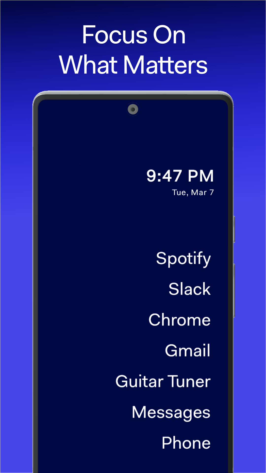 اسکرین شات 1 برنامه Before Launcher | Go Minimal