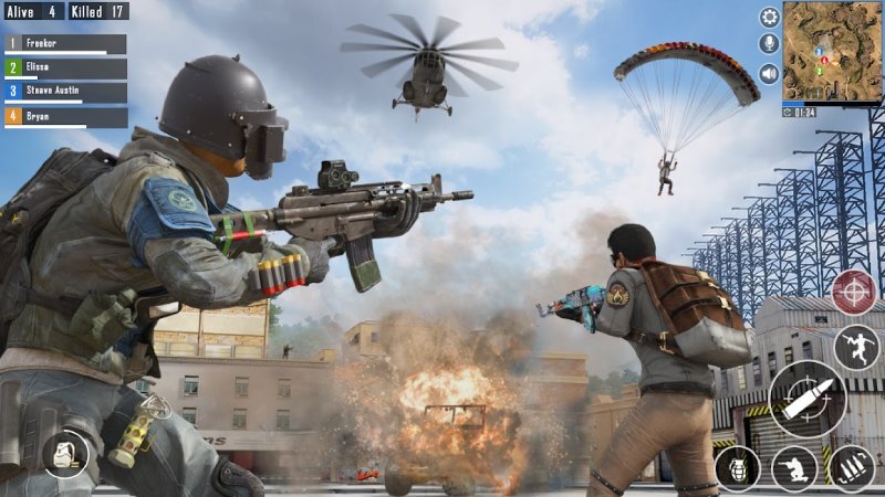 اسکرین شات 4 بازی تفنگ بازی جدید : بازی جنگی