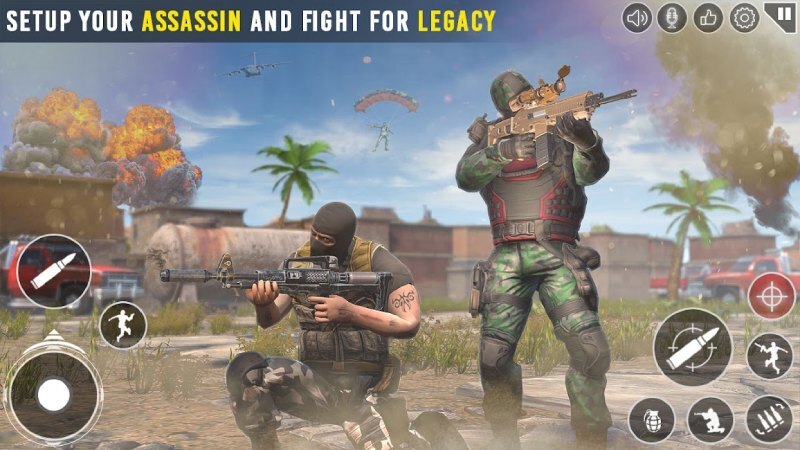 اسکرین شات 5 بازی تفنگ بازی جدید : بازی جنگی