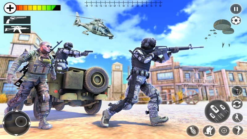 اسکرین شات 1 بازی تفنگ بازی جدید : بازی جنگی