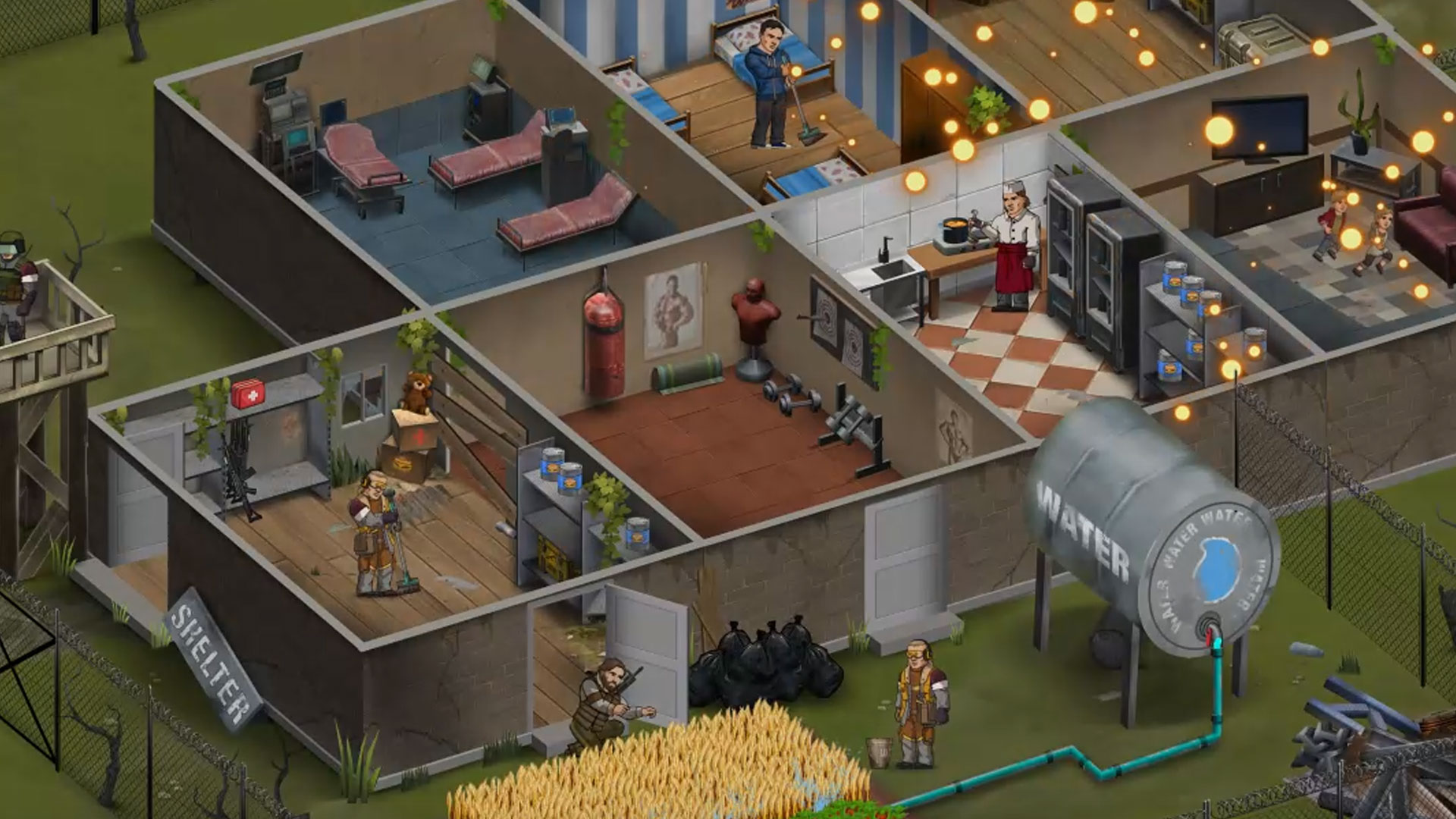 اسکرین شات 7 بازی Zero City: Base building games