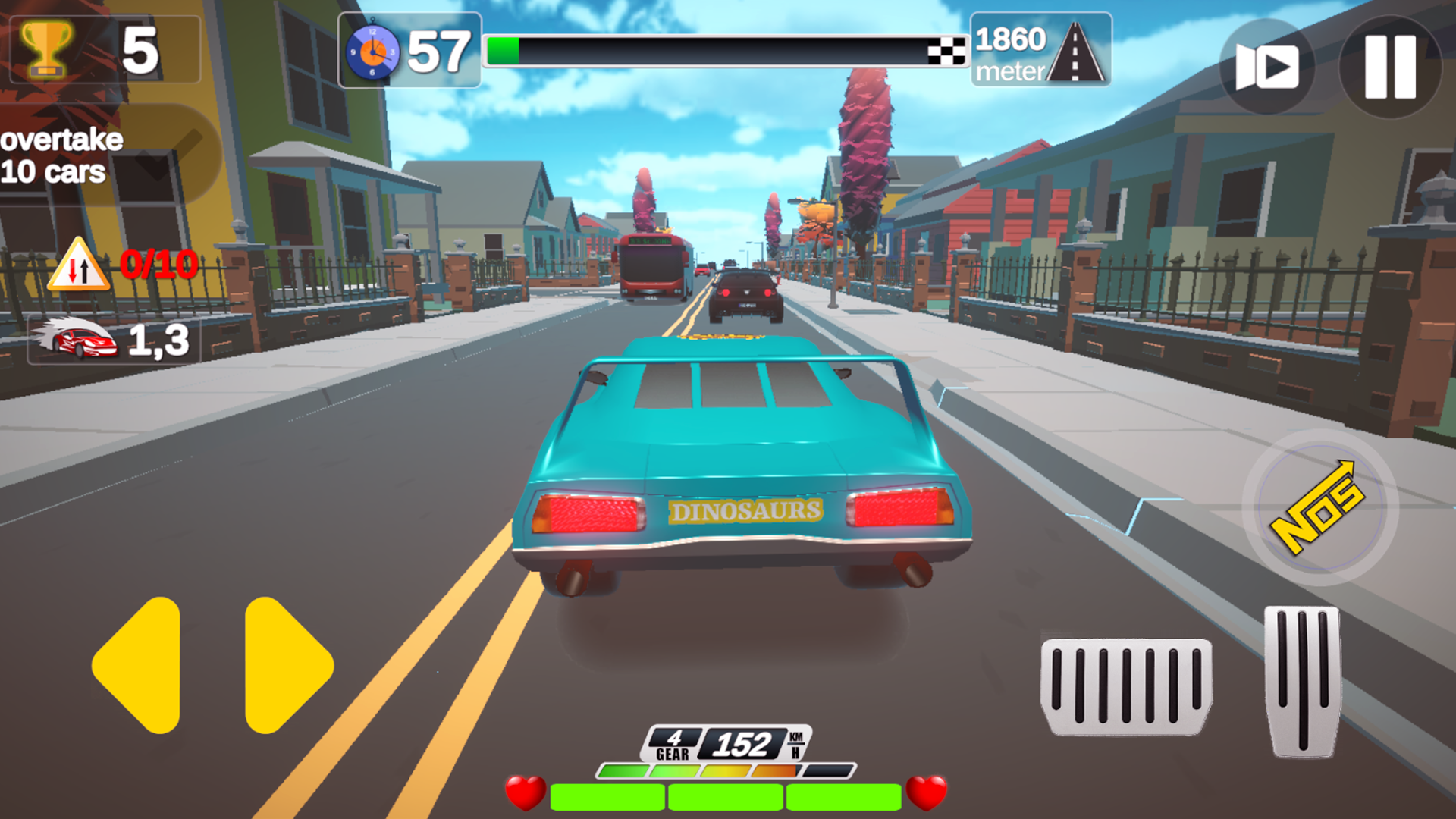 اسکرین شات 6 بازی Super Kids Car Racing