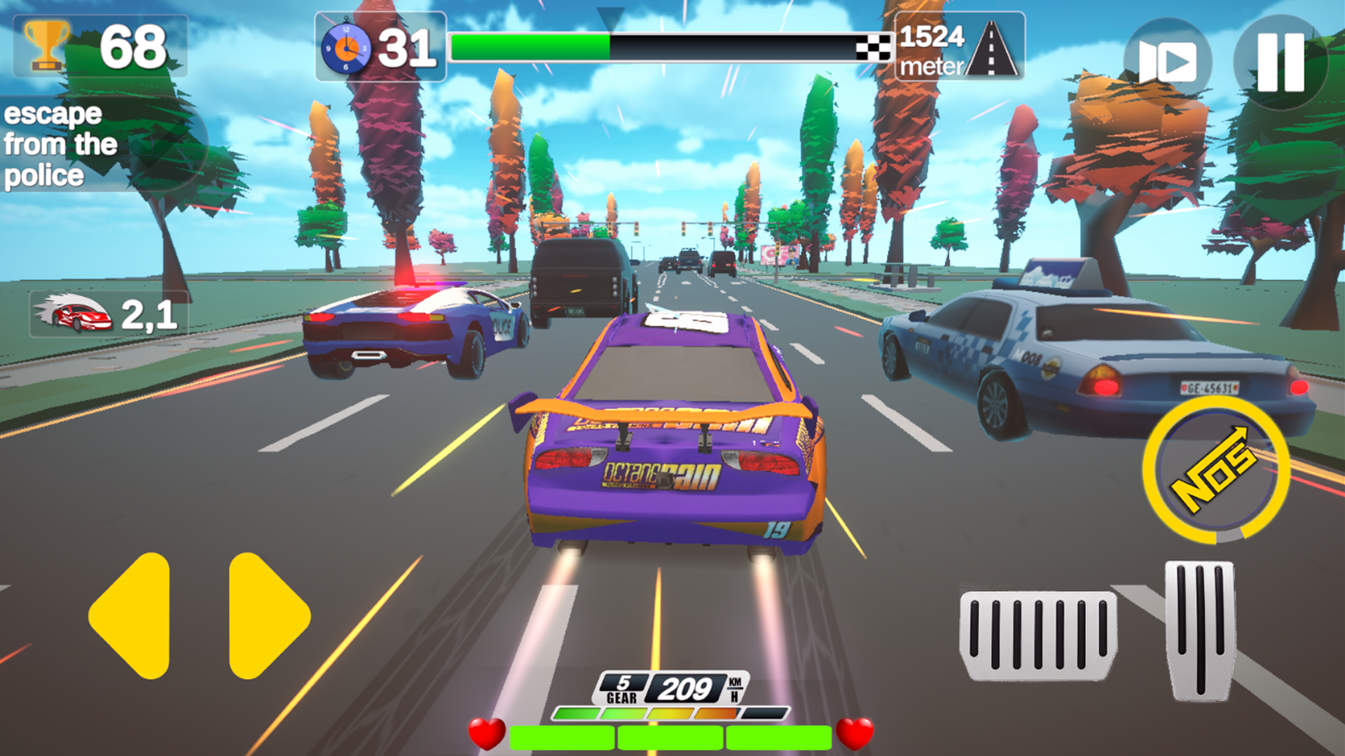 اسکرین شات 5 بازی Super Kids Car Racing