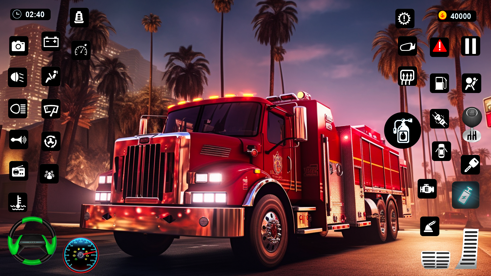 اسکرین شات 5 بازی City Fire Truck: Firefighter