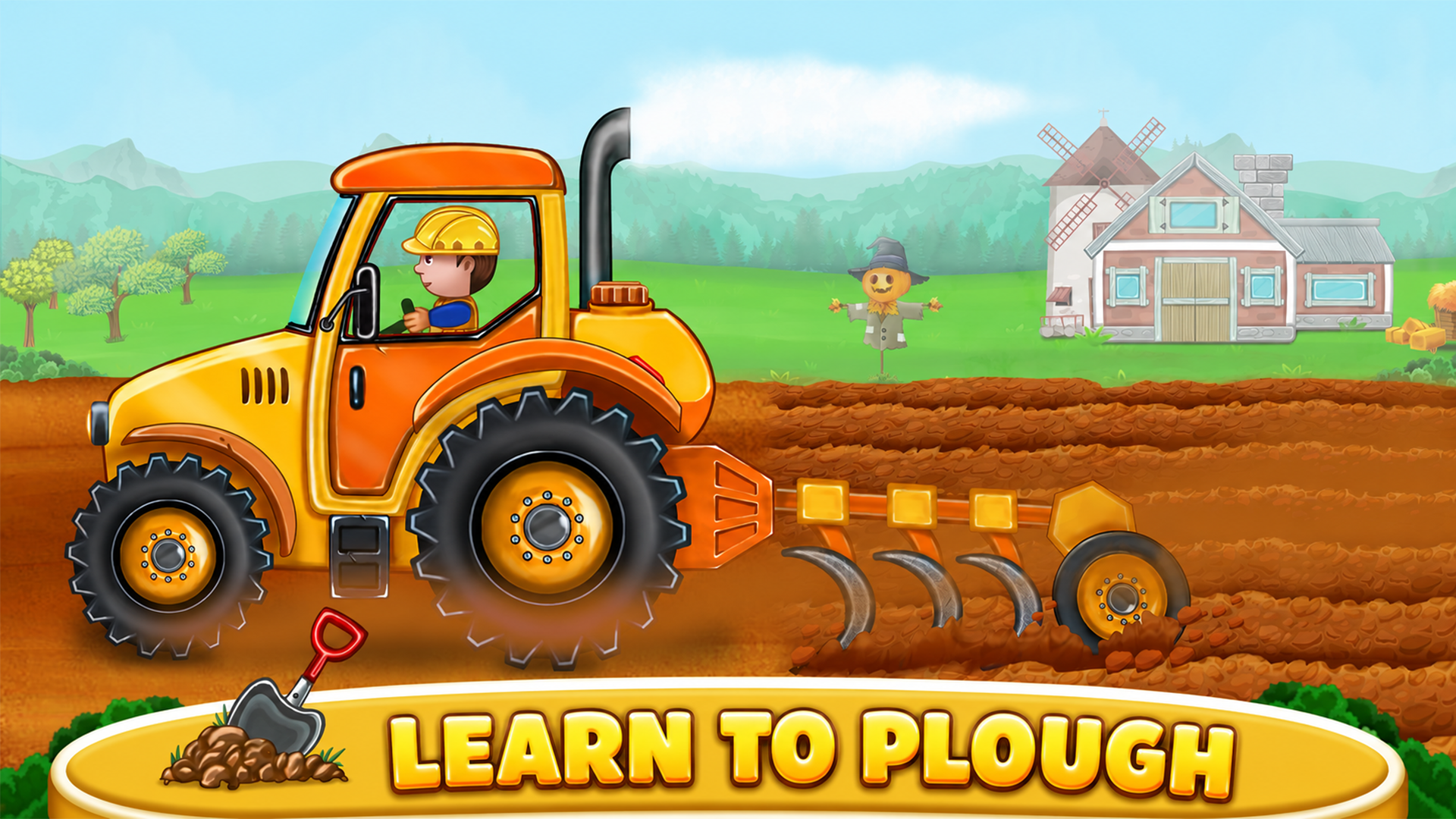 اسکرین شات 2 بازی Tractor Farm Games for Kids